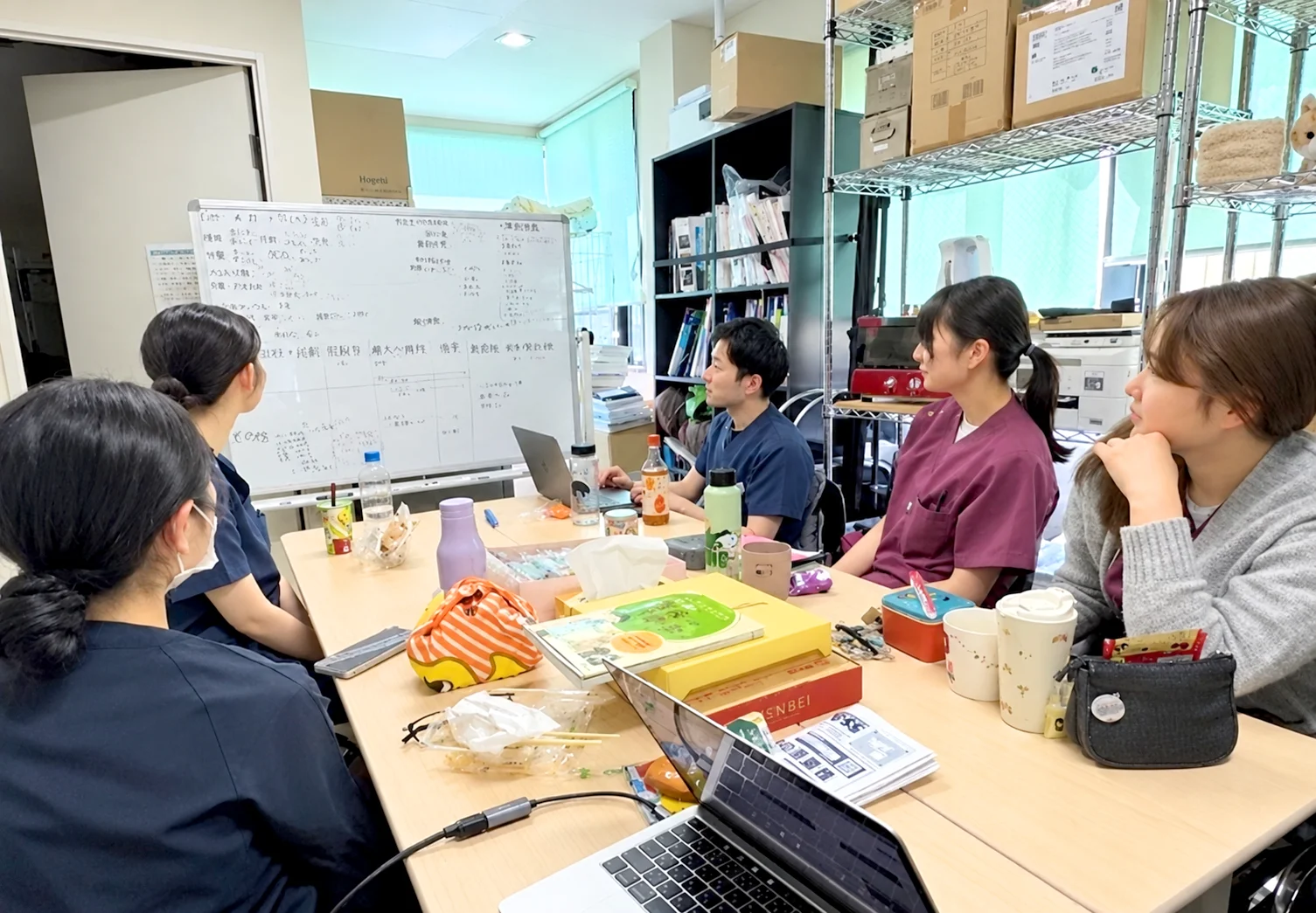 症例ミーティングの様子